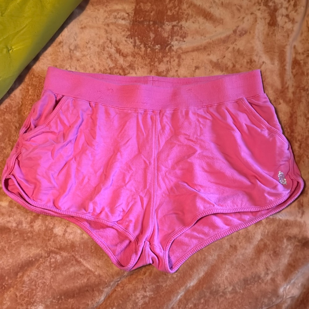 Pink free people chill shorts